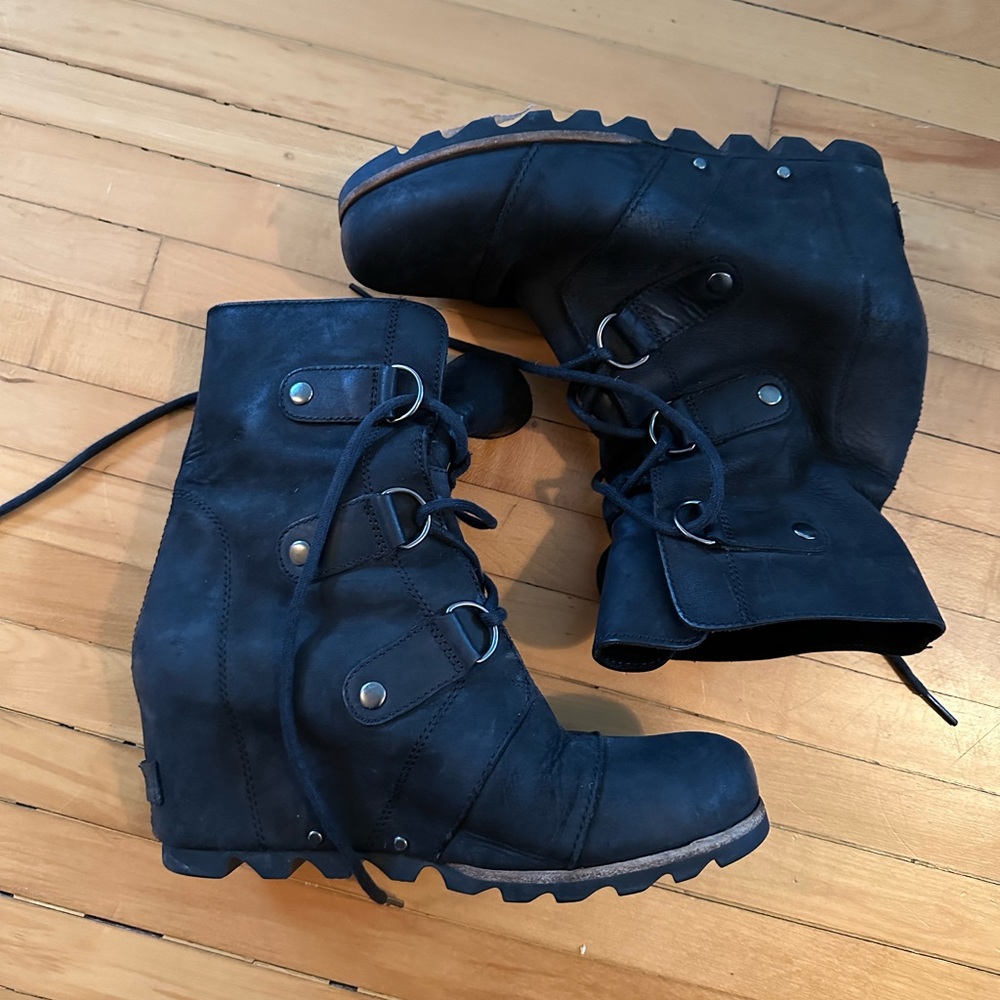 Sorel Joan of Arctic Wedge Ankle Boots